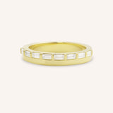 Eleanor Off-Set Diamond Anniversary Band