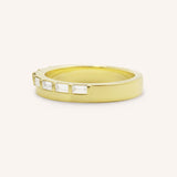 Eleanor Off-Set Diamond Anniversary Band