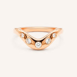 Chelsea Curved Diamond Band