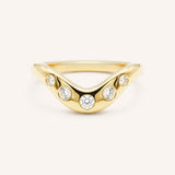 Chelsea Curved Diamond Band