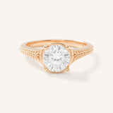 Whera Round Diamond Solitaire Engagement Ring
