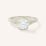 Whera Round Diamond Solitaire Engagement Ring