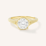 Whera Round Diamond Solitaire Engagement Ring