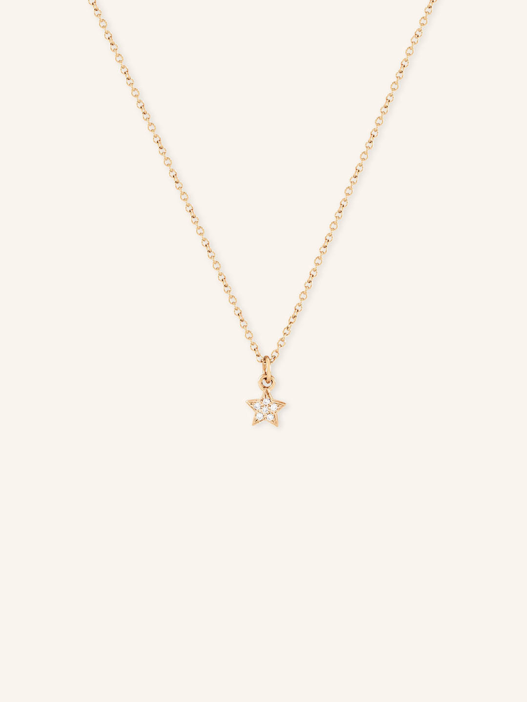 Petite Star Diamond Necklace