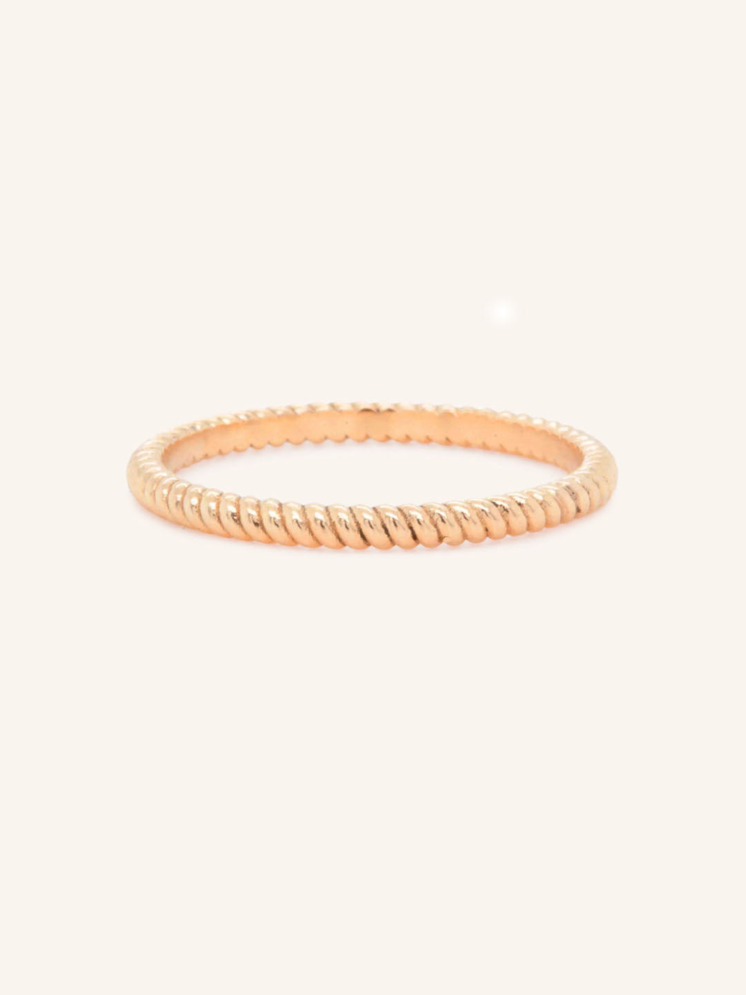 Skinny Gold Rope Band