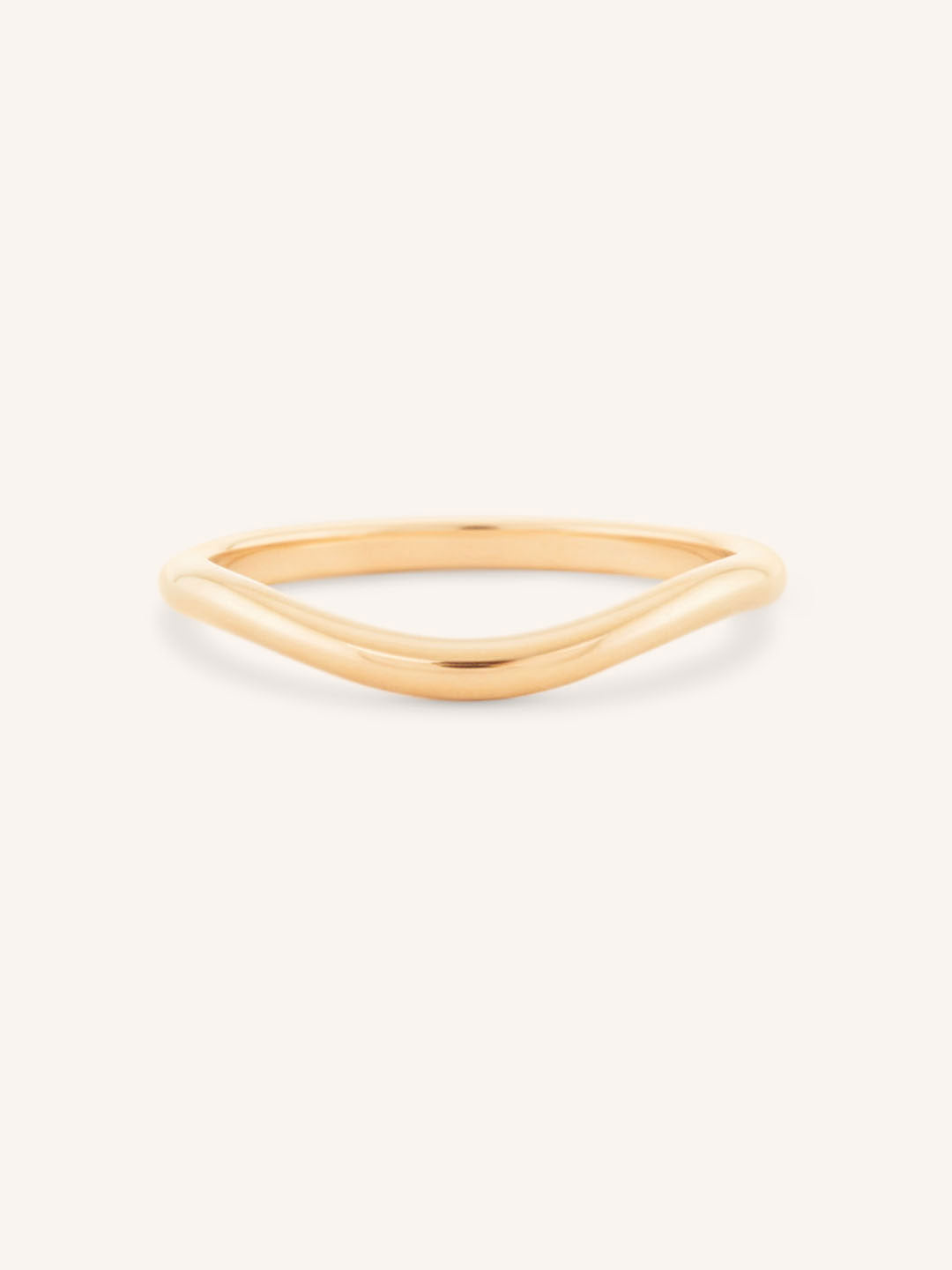 Serenity Wave Contour Ring