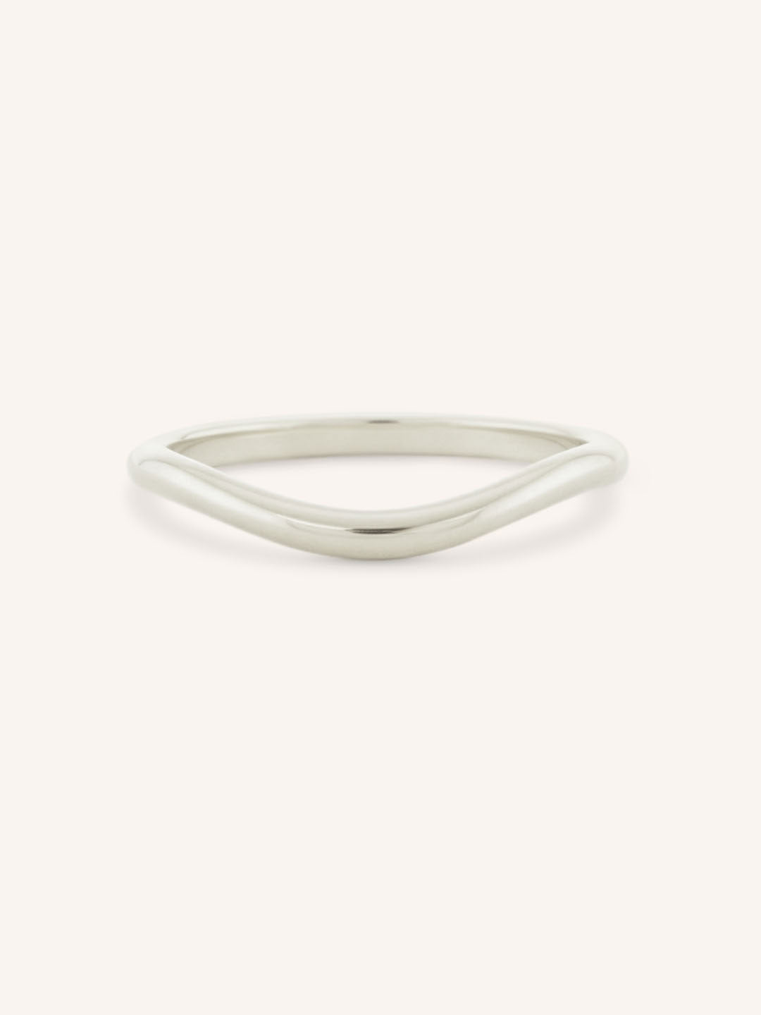 Serenity Wave Contour Ring