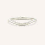 Serenity Wave Contour Ring