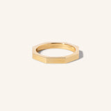 Geometric Octagon Band 3MM