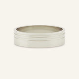 Dualine 6MM Grooved Flat Band
