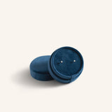Royal Blue Velvet Pendant Box open view