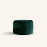 Velvet Backdrop Earring Box - Emerald Green