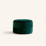 Velvet Backdrop Pendant Box - Emerald Green