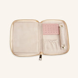 Leatherette Jewelry Travel Case - Pink