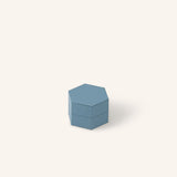 Sullivan Matte Stud Earring Box - Blue