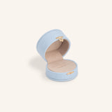 Marina Linen Single Ring Box - Blue