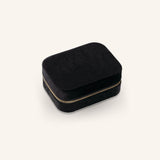 Richa Velveteen Rectangle Travel Case - Black