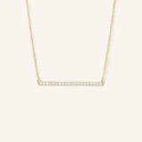 Diamond Bar Necklace XL