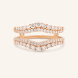 Bayley Double Band Diamond Ring Guard