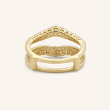 Bayley Double Band Diamond Ring Guard