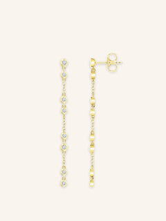 Love Your Way Diamond Chain Earrings