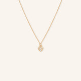 Petite Heart Diamond Accent Necklace