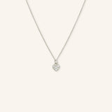 Petite Heart Diamond Accent Necklace
