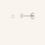 Trixy Pearl Cluster Stud Earrings