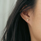 Trixy Pearl Cluster Stud Earrings