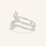 Theresa Double Band Diamond Ring Guard