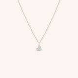 Dangling Diamond Heart Necklace