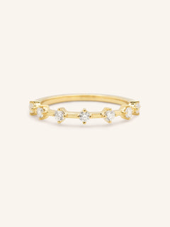 Arianna Diamond Wedding Band