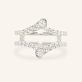 Essex Double Band Diamond Ring Guard