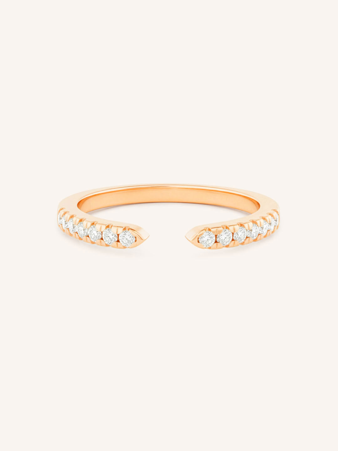 Minet Diamond Open Ring