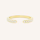 Minet Diamond Open Ring