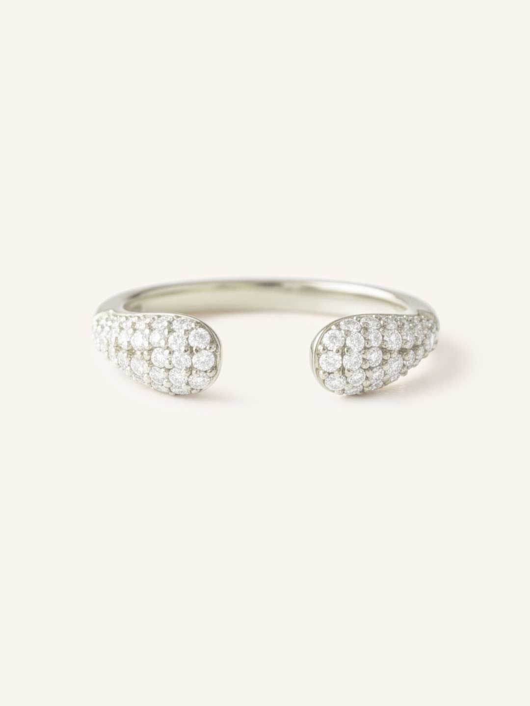Valentina Diamond Pave Open Band