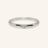 Beacon Amethyst Stackable Ring