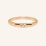 Beacon Aquamarine Stackable Ring