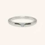 Beacon Aquamarine Stackable Ring