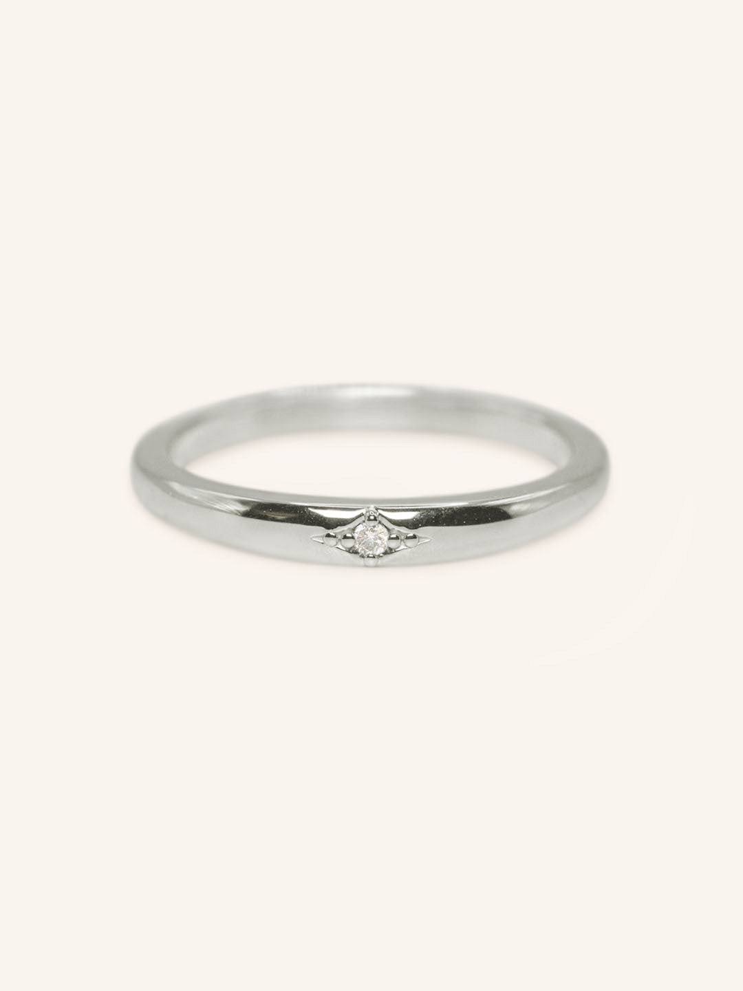 Beacon Diamond Stackable Ring