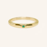 Beacon Emerald Stackable Ring