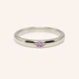 Beacon Amethyst Stackable Ring
