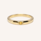 Beacon Citrine Stackable Ring