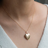 Heart Shaped Diamond Locket Pendant