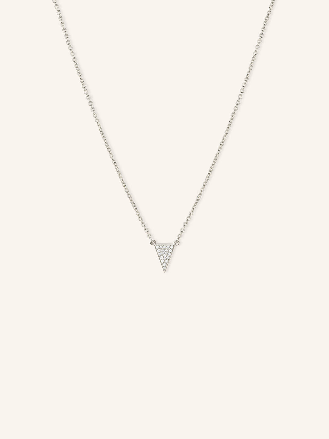 Triangle Diamond Necklace