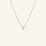 Triangle Diamond Necklace