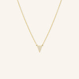 Triangle Diamond Necklace