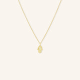 Hamsa Diamond Necklace