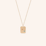 Cancer Constellation Tag Necklace