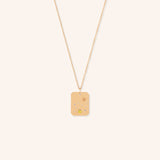 Leo Constellation Tag Necklace